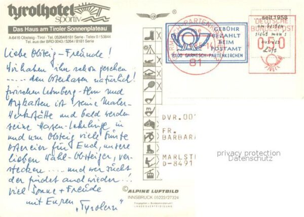 Obsteig Tirol Tyrolhotel Haus am Tiroler Sonnenplatea – Bild 2