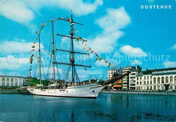 Oostende Ostende Belgisch Opleidingschip Le navire école