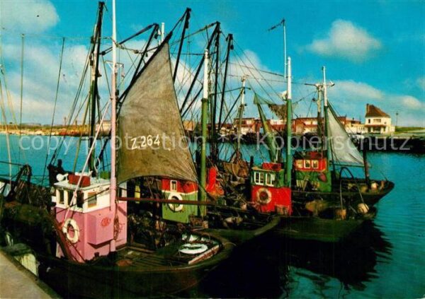 Oostende Ostende Vissershaven Fischereihafen Fischkutter