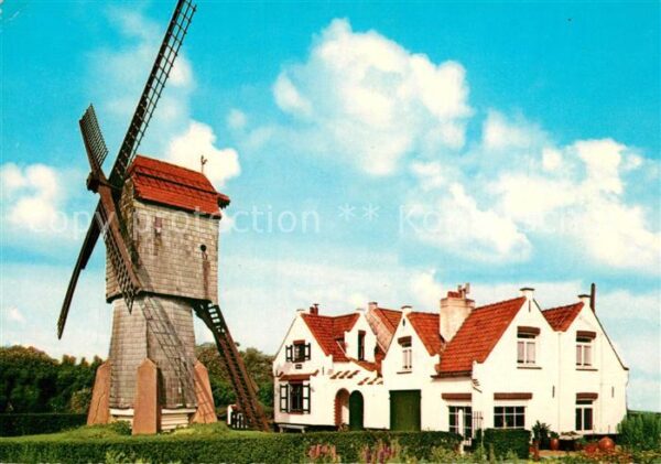 Westende Windmühle Belgische Küste