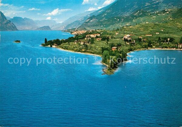 Malcesine Lago di Garda Val di Sogno veduta aérea