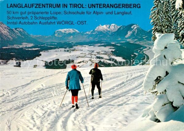 Unterangerberg Wintersport Langlaufzentrum Alpenpanora
