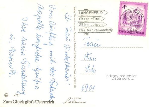 Laengenfeld Oetztal und Umgebung Landschaftspanorama Ötztal – Bild 2