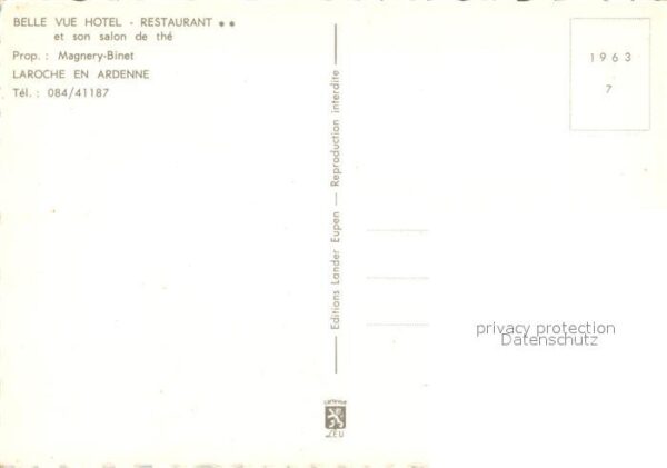 Laroche Belgium Hotel Bellevue Restaurant – Bild 2