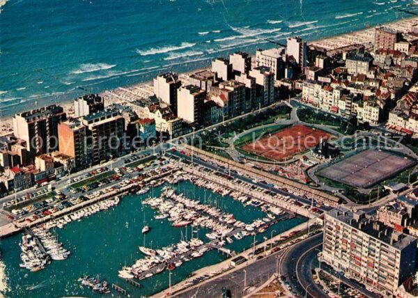 Blankenberge Tennis en Haven luchtfoto