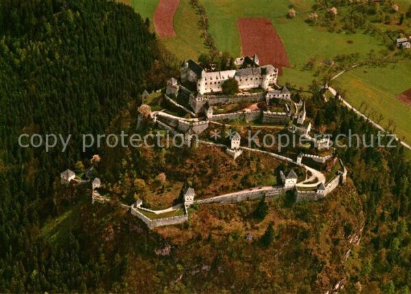 Hochosterwitz Burg Fliegeraufnahme