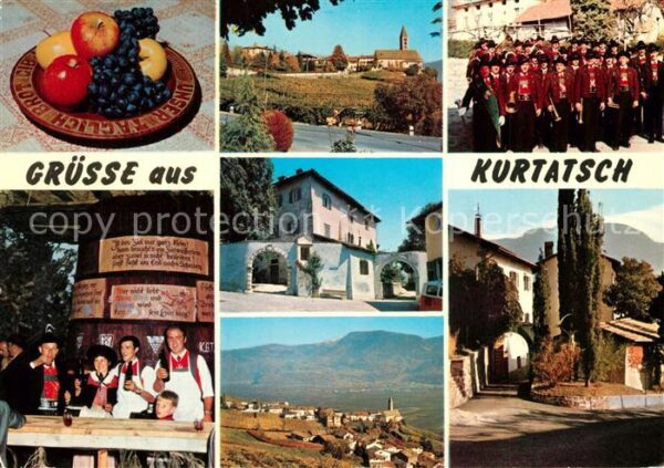 Kurtatsch Teilansichten Ort an der Weinstrasse Mu