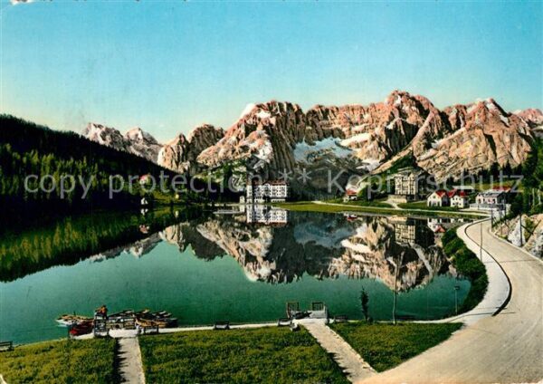 Misurinasee Lago di Misurina Col Sorapis Bergsee Be