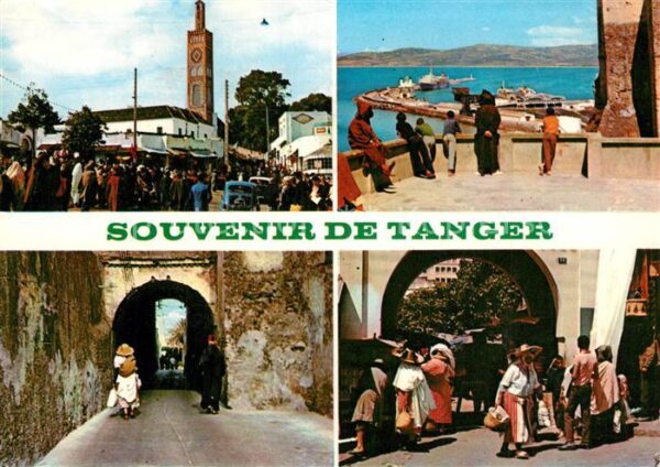 Tanger Tangier Tangiers Strassenszene Aussichtspunkt Blick auf