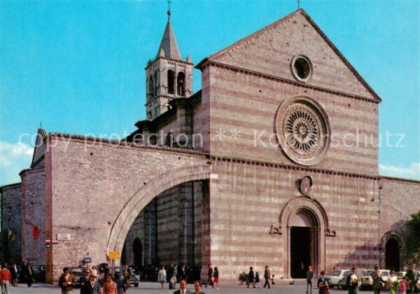 Assisi Umbria Chiesa di Santa Chiara Kirche