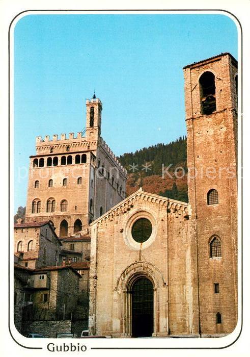 Gubbio Chiesa di San Giovanni e Palazzo dei Co