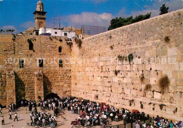 Jerusalem Yerushalayim Western Wall Klagemauer