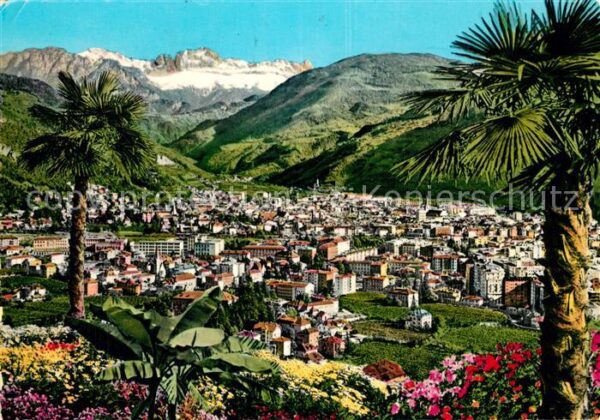 Bolzano Panorama Il Catinaccio Rosengarten Dolo