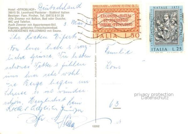 St Leonhard Passeier Hotel Stroblhof – Bild 2