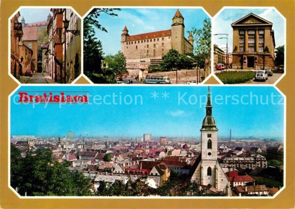 Bratislava Pressburg Pozsony Prepostska ulica Bratislavsky hrad Muze
