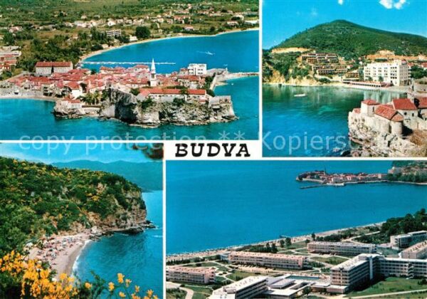 Budva Küstenpanorama Hotels Ferienanlagen Fli