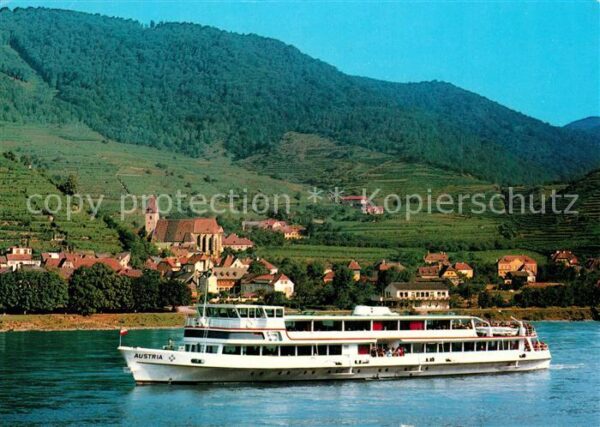 Spitz Donau Fahrgastschiff MFS Austria