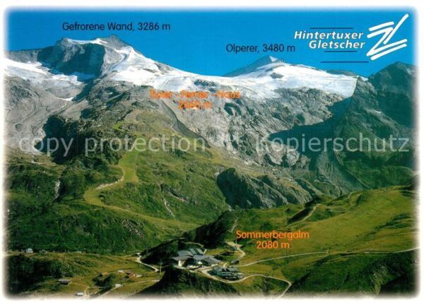 Hintertux Zillertal Sommer- und Wintersportplatz Tuxer Fern