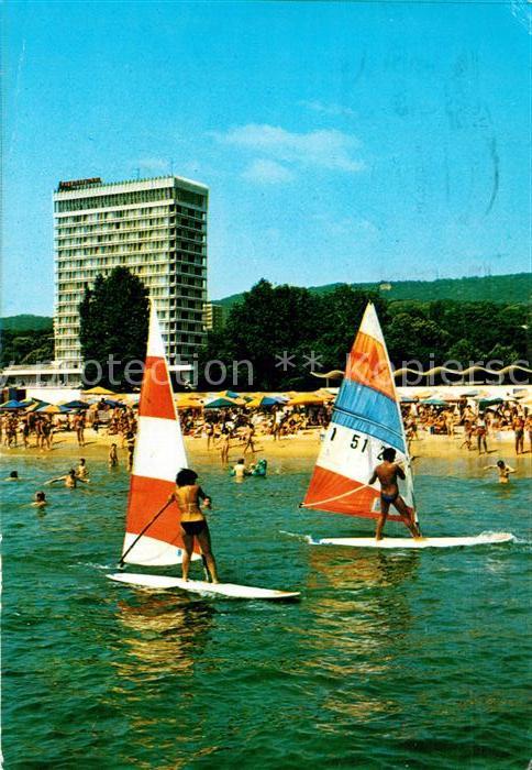 Slatni Pjasazi Badestrand vor Hotel International Wind