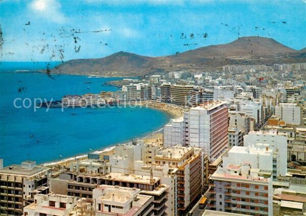 Las Palmas Gran Canaria Vista general del Punto de la Luz y Pla