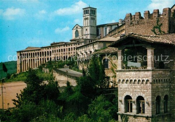 Assisi Umbria Basilica di San Francesco Sacro Convent