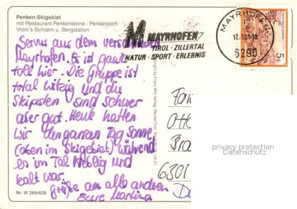 Mayrhofen Zillertal Penken Skigebiet Bergrestaurant Penkenj – Bild 2