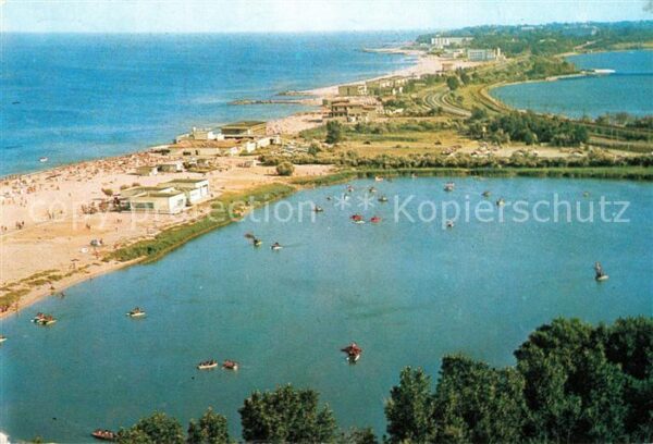 Eforie Nord Badestrand Fliegeraufnahme