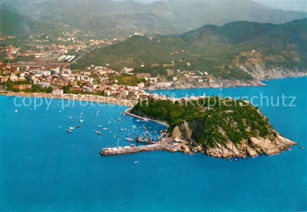 Sestri Levante Penisola veduta aerea
