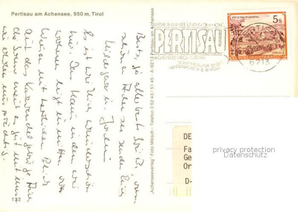Pertisau Achensee Ortsmotive Wasserrad Hotel Bootsanleger – Bild 2