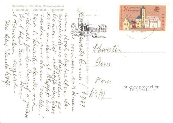 Darmstadt Heimathaus des Hessischen Diakonieverei – Bild 2
