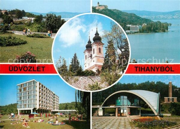 Tihany Promenade Küstenpanorama Hotel Post Kir