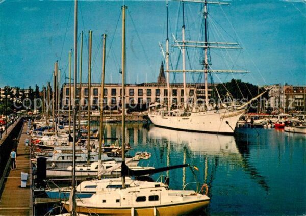 Oostende Ostende Mercator Museum Yachthafen Dreimaster S