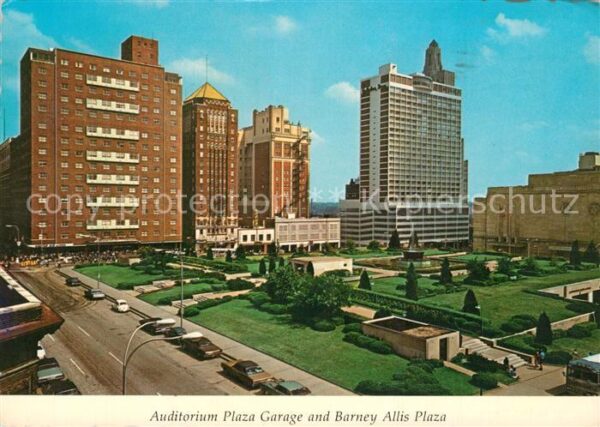 Kansas City Missouri Auditorium Plaza Garage and Barney Alli