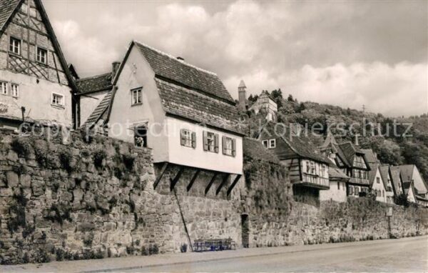 Hirschhorn Neckar An der Stadtmauer
