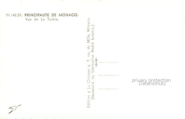 Monaco Panorama La Turbie – Bild 2