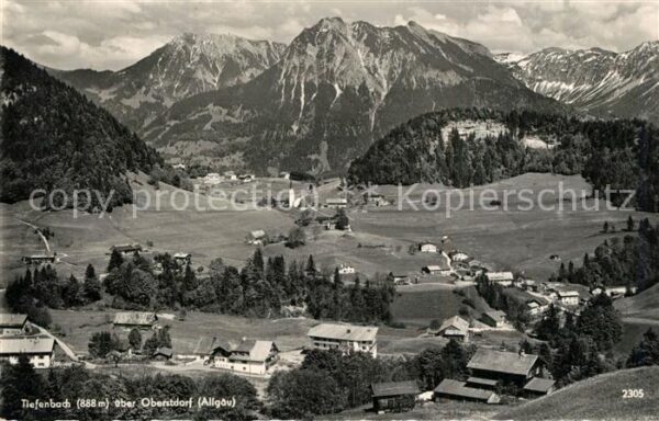 Tiefenbach Oberstdorf Panorama