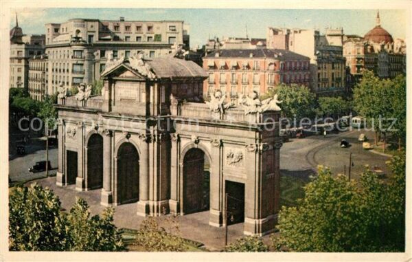 Madrid Spain Puerta de Alcaia