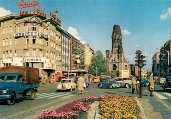 Berlin Kurfürstendamm Kaiser Wilhelm Gedächtni