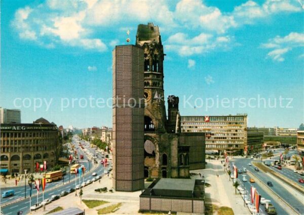 Berlin Kurfürstendamm Gedächtniskirche Breitsc