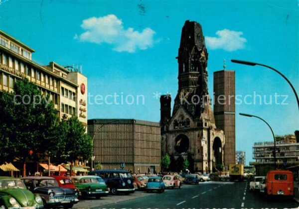 Berlin Kurfürstendamm Kaiser Wilhelm Gedächtni