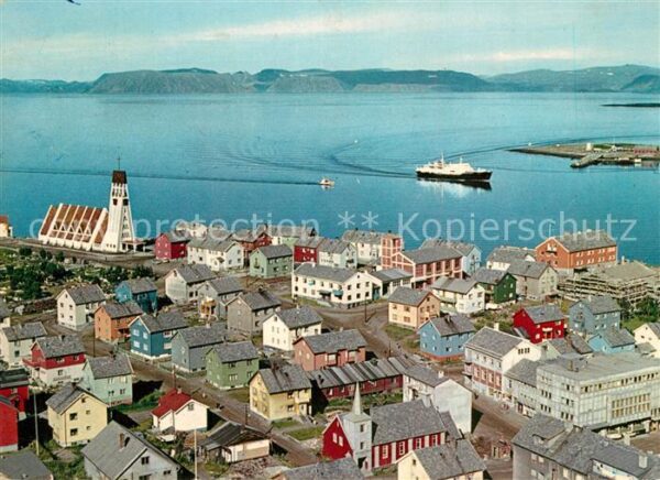 Hammerfest Stadtpanorama