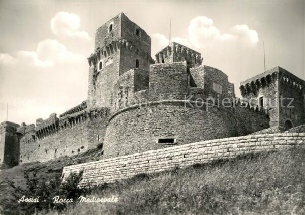 Assisi Umbria Rocca Medioevale