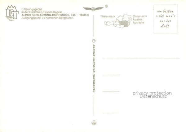 Rohrmoos Schladming Fliegeraufnahme – Bild 2