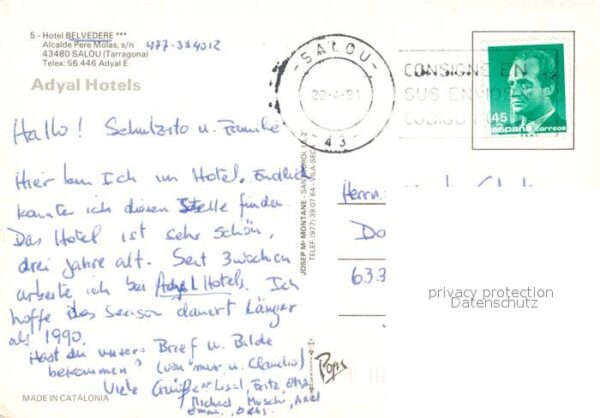 Salou Hotel Belvedere – Bild 2