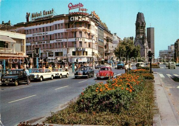 Berlin Kurfürstendamm Kaiser Wilhelm Gedächtni