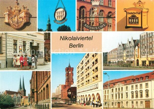 Berlin Nikolaiviertel Zum Paddenwirt Rathaus C