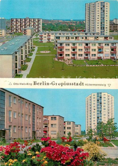 Berlin Gropiusstadt Otto Weis Ring Höltermanns