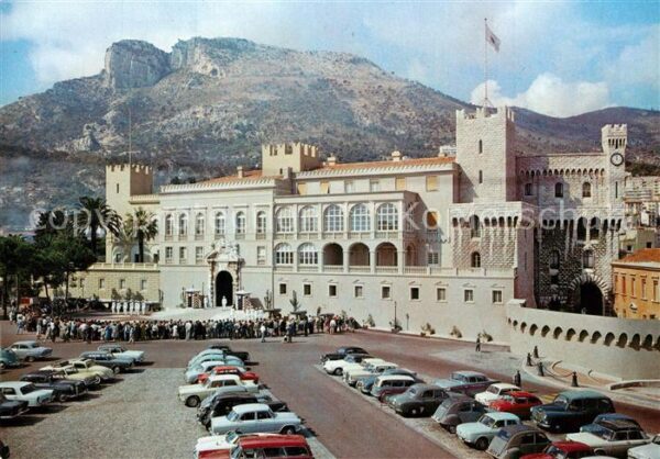 Monaco Palais Princier Releve de la Garde