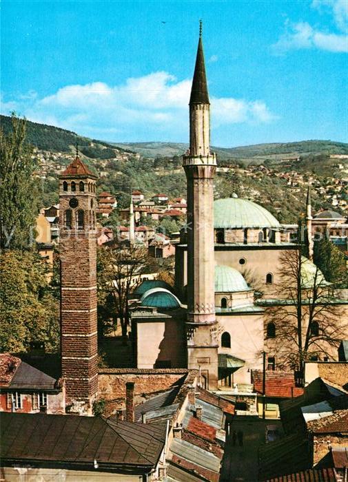 Sarajevo Moschee Panorama