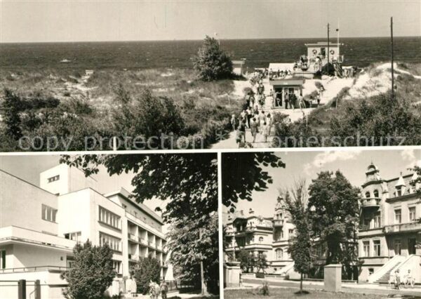 Swinoujscie Swinemuende Stadtansichten